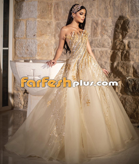 فيديو وصور حفل زفاف مصمم لبناني شهير.. وعروسه الجميلة بفستان مبهر وتاج كالأميرات صورة رقم 14