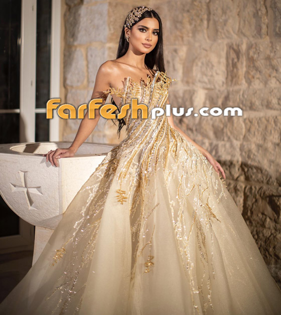 فيديو وصور حفل زفاف مصمم لبناني شهير.. وعروسه الجميلة بفستان مبهر وتاج كالأميرات صورة رقم 16