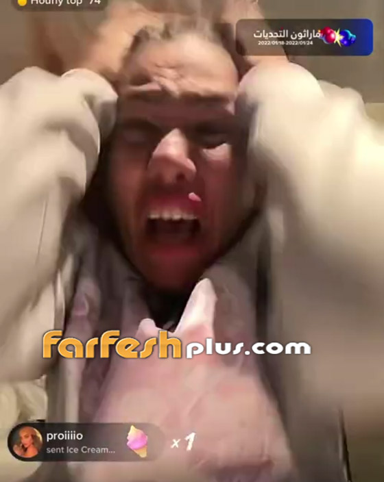 فيديو صادم: مشهورة كويتية تفقد أعصابها بجنون وتضرب نفسها وتشد شعرها ببث مباشر! صورة رقم 12