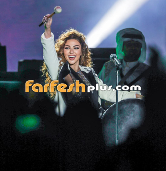 فيديو مريم فارس تقدم دبكة 