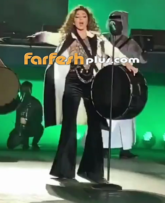 فيديو مريم فارس تقدم دبكة 