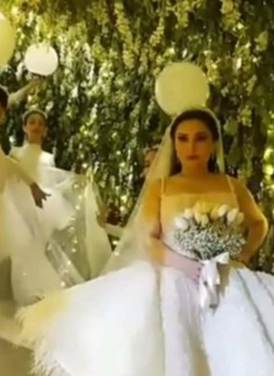 فيديو وصور مميّزة من حفل زفاف الفنانة السورية شهد برمدا صورة رقم 12