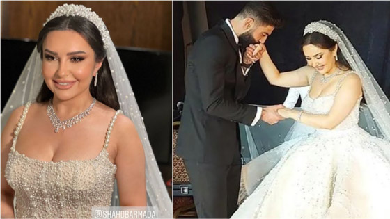 فيديو وصور مميّزة من حفل زفاف الفنانة السورية شهد برمدا صورة رقم 3