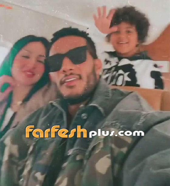 صور محمد رمضان وعائلته من داخل طائرته الخاصة صورة رقم 6