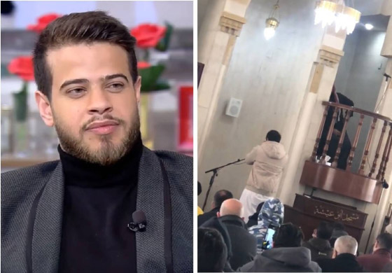 أدهم نابلسي يرفع الأذان لصلاة الجمعة من أحد مساجد الأردن صورة رقم 1