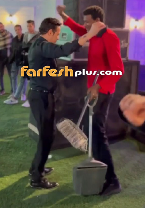 فيديو طريف: كيف تصرف سعد الصغير مع عامل نظافة سوداني في حفل زفاف؟ صورة رقم 3