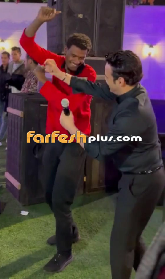 فيديو طريف: كيف تصرف سعد الصغير مع عامل نظافة سوداني في حفل زفاف؟ صورة رقم 9