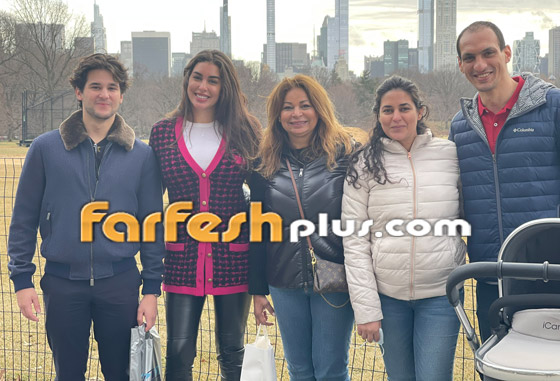 ياسمين صبري برفقة عائلتها في نيويورك.. وظهور نادر لشقيقتها نرمين صورة رقم 3