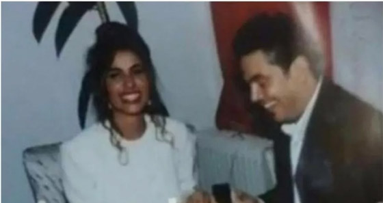 لن تصدّقوا كيف كان شكلهما.. صور نادرة لزفاف عمرو دياب وزينة عاشور قبل 28 عاما صورة رقم 4