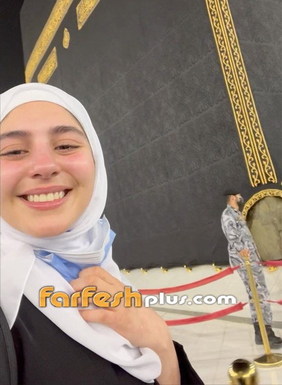 4 نجمات يؤدين مناسك العمرة ويشاركن الجمهور بالفيديوهات والصور صورة رقم 4