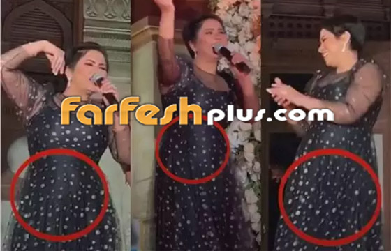 فيديو وصور: شيرين عبد الوهاب تظهر ببطن بارزة ووزن زائد! هل هي حامل؟ صورة رقم 12