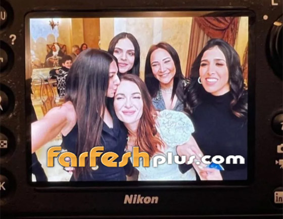طليق أصالة وزوجها معا.. يضحكان مع بعضهما بحفل زفاف ابنتها شام صورة رقم 11
