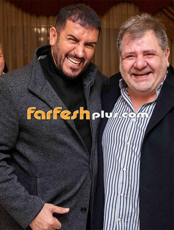 طليق أصالة وزوجها معا.. يضحكان مع بعضهما بحفل زفاف ابنتها شام صورة رقم 4