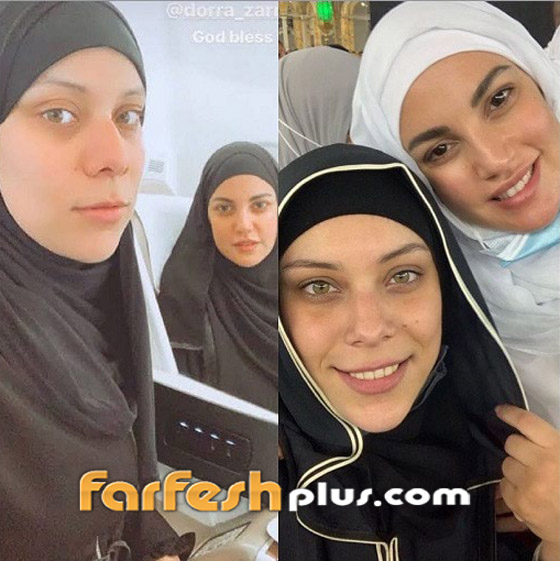 صور: درة زروق تؤدي مناسك العمرة برفقة صديقاتها.. وتوثق الأجواء صورة رقم 6