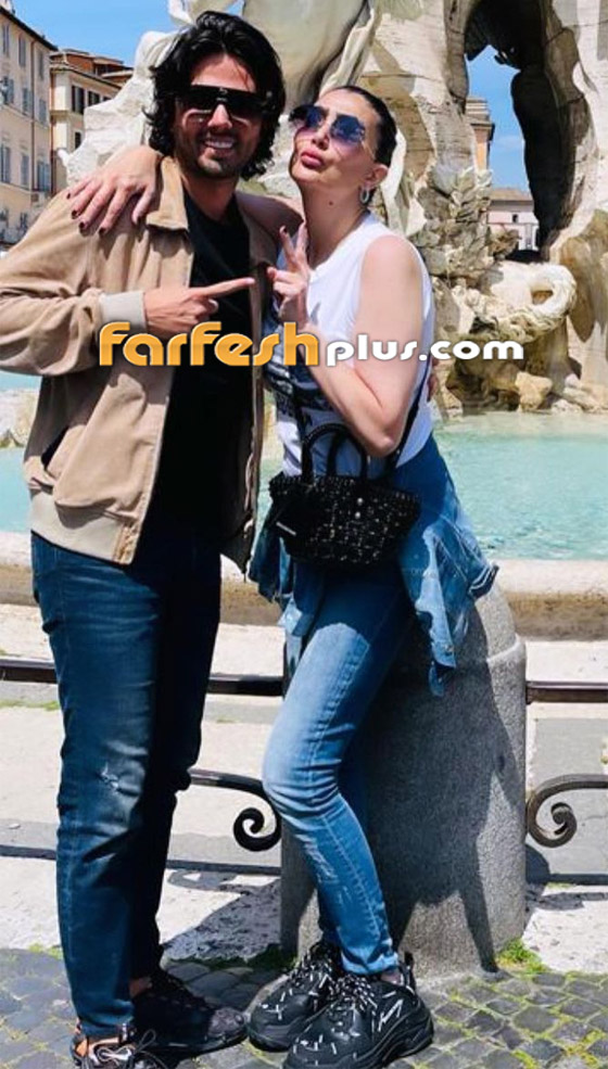 فيديو غادة عبد الرازق بوصلة رقص مرحة في شوارع إيطاليا.. من رقص معها؟ صورة رقم 12