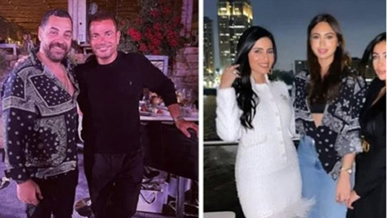 أول فيديو لطارق العريان طليق أصالة مع حبيبته نيكول سعفان التي تصغره بـ 35 عاما صورة رقم 9