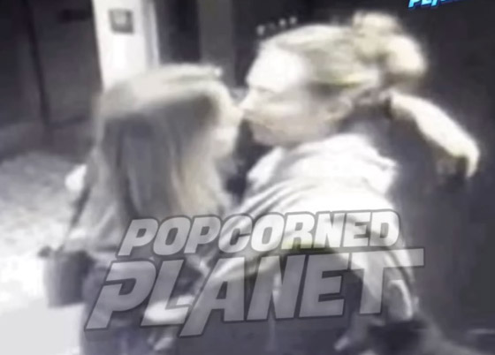 صور فضيحة آمبر هيرد: تُقبل عشيقتها عارضة الأزياء المثلية في مصعد! صورة رقم 1