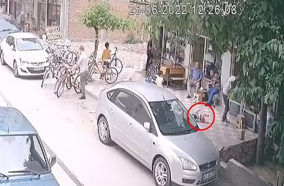 فيديو صادم للحظة سقوط طفل من الشرفة ونجاته بطريقة غريبة! صورة رقم 5