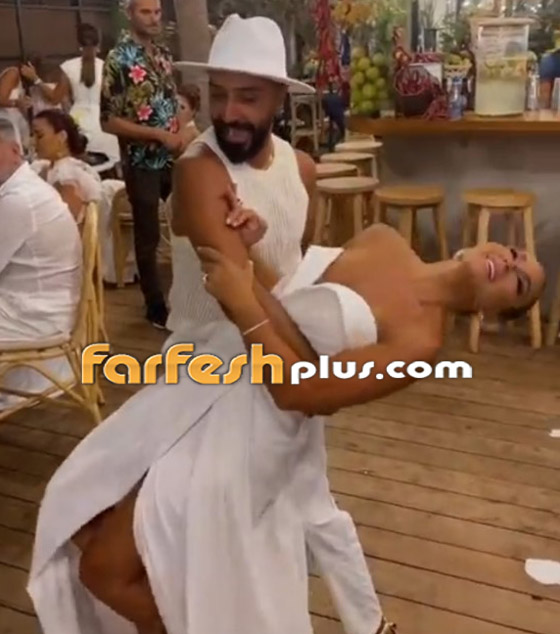 صور وفيديو زفاف ممثل سوري وديما قندلفت تُشعل السهرة برقصها صورة رقم 2