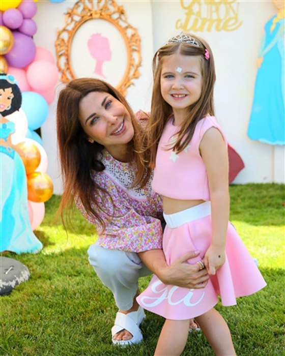 فيديو وصور نانسي عجرم تحتفل بعيد ميلاد ابنتها 