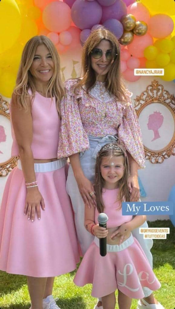 فيديو وصور نانسي عجرم تحتفل بعيد ميلاد ابنتها 