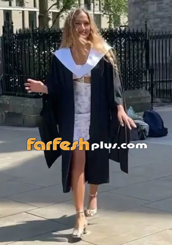 صور كنزي عمرو دياب تحتفل بتخرجها مع والدتها وشقيقتها وبغياب والدها صورة رقم 7