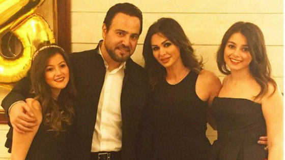 صور ابنة عاصي الحلاني الصُغرى بفستان أحمر 