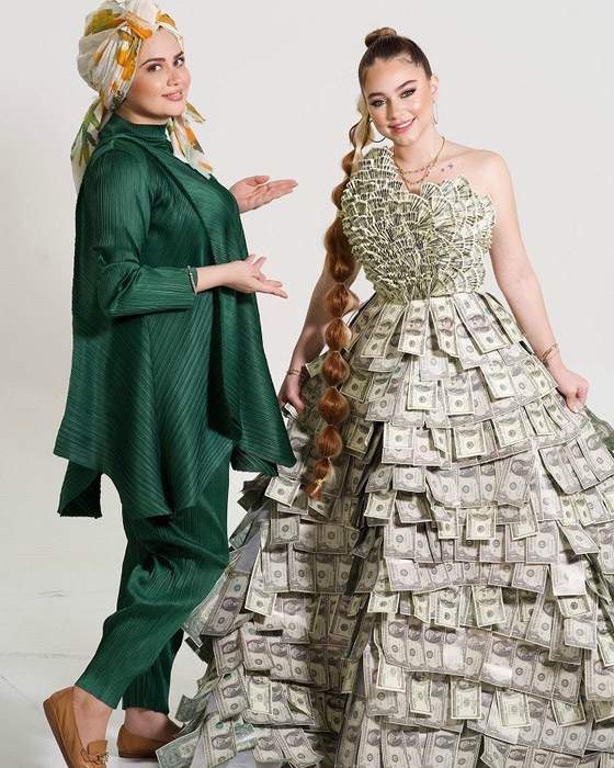 فيديو وصور: من هي بيسان إسماعيل صاحبة فستان الدولارات التي أثارت ضجة؟ صورة رقم 1