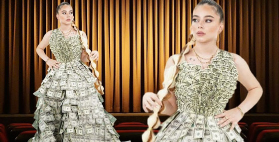 فيديو وصور: من هي بيسان إسماعيل صاحبة فستان الدولارات التي أثارت ضجة؟ صورة رقم 2