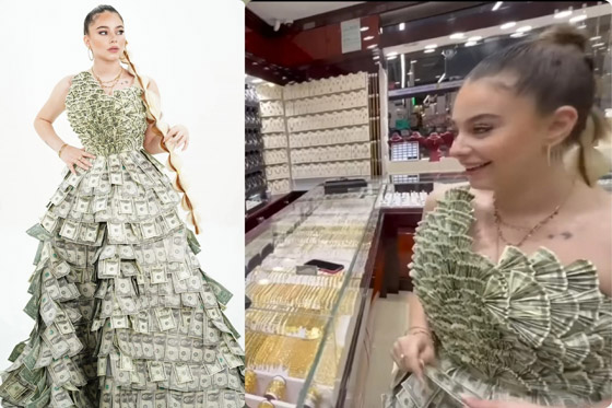 فيديو وصور: من هي بيسان إسماعيل صاحبة فستان الدولارات التي أثارت ضجة؟ صورة رقم 10