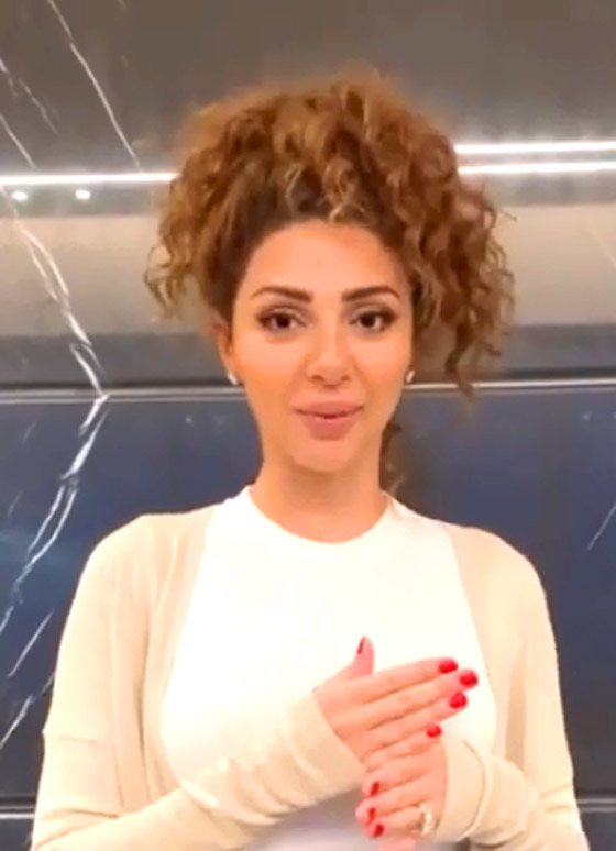 فيديو طريف: ابن ميريام فارس يرقص ببراءة وابتسامة عذبة على اغنية 