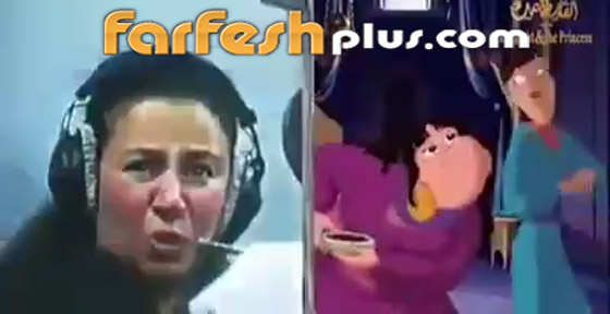 فيديو نادر: عبلة كامل تقوم بدوبلاج فيلم رسوم متحركة شهير.. ممثلة فظيعة! صورة رقم 2