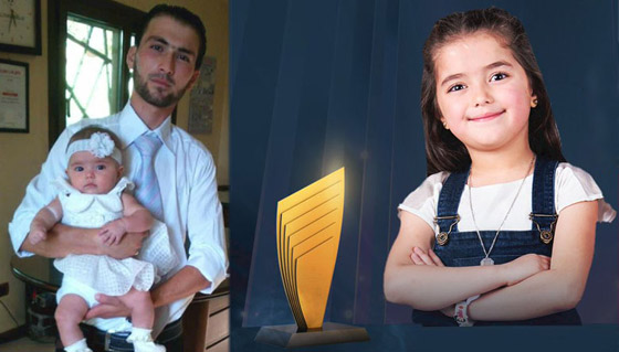 نجت من الموت بأعجوبة.. طفلة سورية تفوز بـ