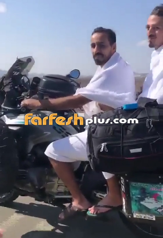 شابان جزائريان يصلان مكة على دراجة نارية.. عبر 8 دول! فيديو صورة رقم 3