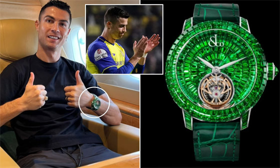 أغلى 7 مرات من.. كم يبلغ سعر ساعة رونالدو التي ظهر بها بالسعودية؟ صورة رقم 6
