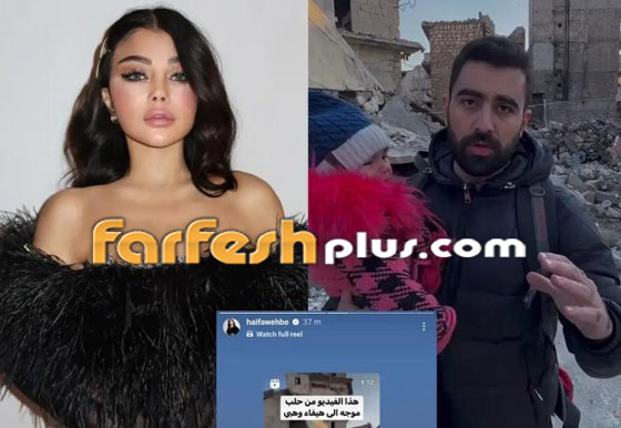 فيديو وصور: كيف ردت هيفاء وهبي على صحفي سوري ناشدها لإنقاذ أطفال سوريا؟ صورة رقم 2