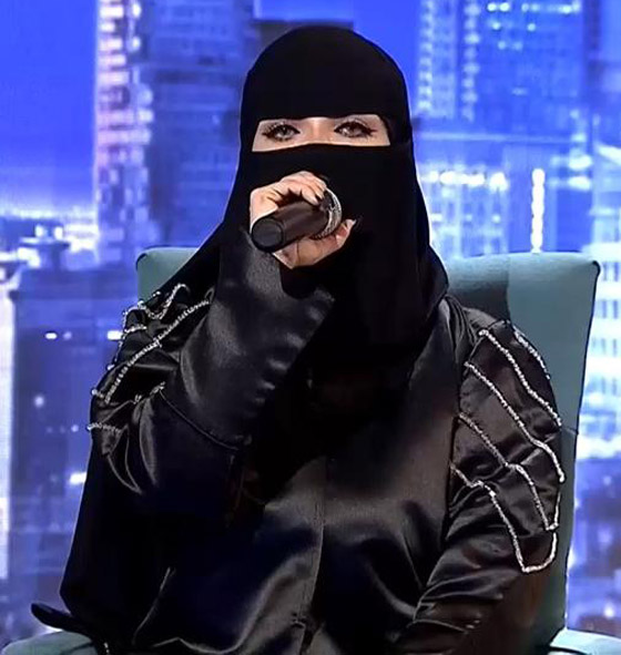 فيديو مذهل: المطربة المنتقبة 