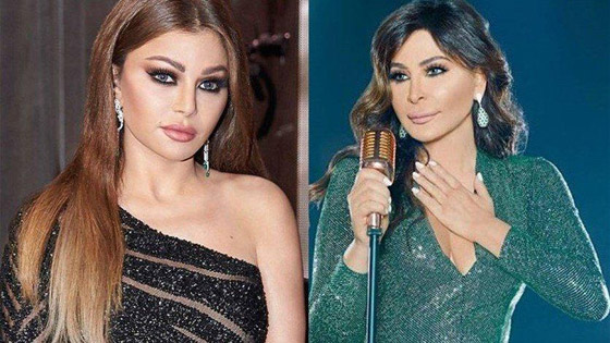 فيديو: إليسا تهنئ هيفاء وهبي على أغنيتها الجديدة 