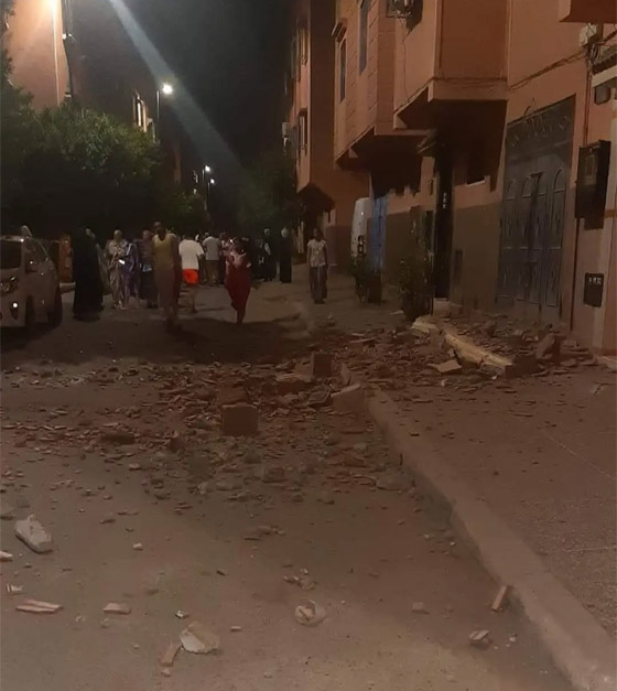 زلزال عنيف يهز المغرب.. مقتل 700 ومئات الإصابات وعالقون تحت الأنقاض صورة رقم 8