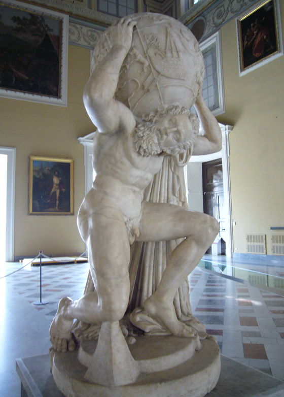 أطلس.. وأسطورة العملاق الذي حمل العالم على كتفيه صورة رقم 1