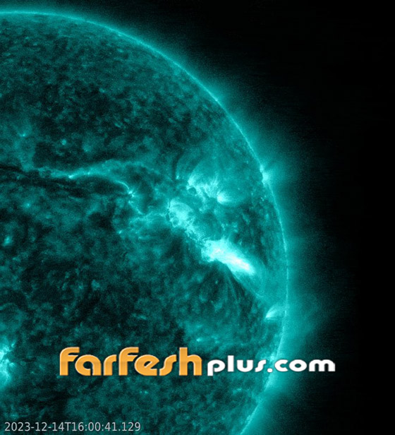 الأقوى منذ سنوات.. فيديو مذهل لانفجار شمسي هائل صورة رقم 2