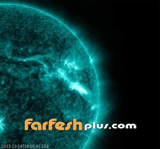 الأقوى منذ سنوات.. فيديو مذهل لانفجار شمسي هائل صورة رقم 1