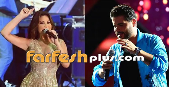 فيديو: إليسا وناصيف زيتون يتبادلان القُبلات بمهرجان أعياد بيروت صورة رقم 8