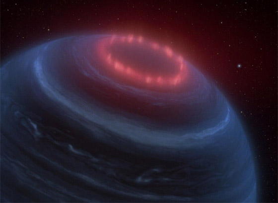 تلسكوب فضائي يكتشف شفق قطبي غير متوقع على نجم فاشل (صور) صورة رقم 4