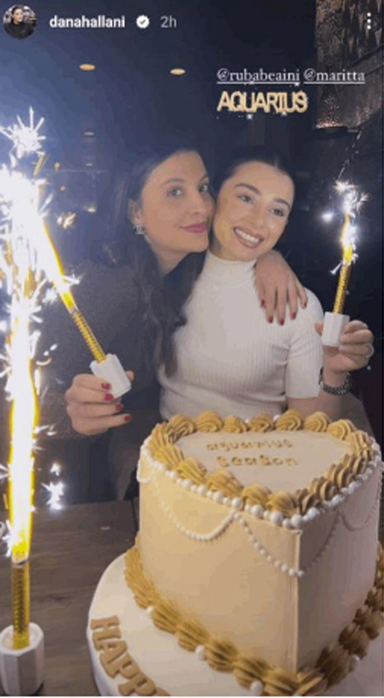 ماريتا عاصي الحلاني تحتفل بعيد ميلادها الـ27 وغياب زوجها يثير التساؤلات صورة رقم 1