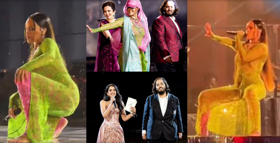 رقم خيالي: 9 مليون دولار أجر ريهانا بحفل زفاف أسطوري لنجل أغنى رجل في آسيا صورة رقم 6 رقم خيالي: 9 مليون دولار أجر ريهانا بحفل زفاف أسطوري لنجل أغنى رجل في آسيا صورة رقم 6