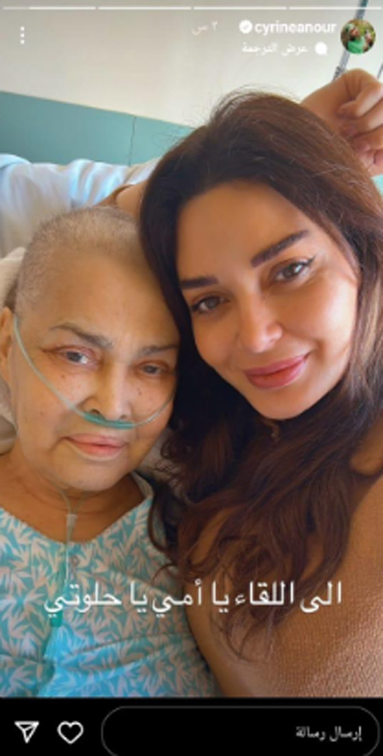 فيديو نادر يدمي القلوب لوالدة سيرين عبد النور قبل وفاتها صورة رقم 2