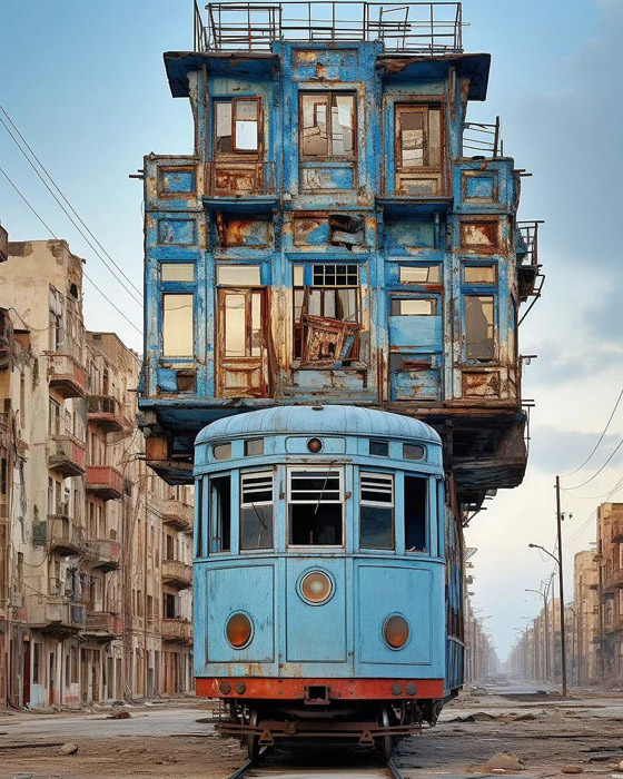 فنان يستكشف الجمال الخفي لمدن مصر بصور أنتجها الذكاء الاصطناعي صورة رقم 7