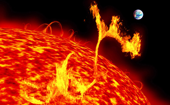 عاصفة شمسية شديدة تضرب الأرض للمرة الأولى منذ 2003 صورة رقم 4