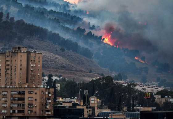 حرائق شمال إسرائيل.. التهمت 4000 دونم وإصابة 11 شخصا صورة رقم 2